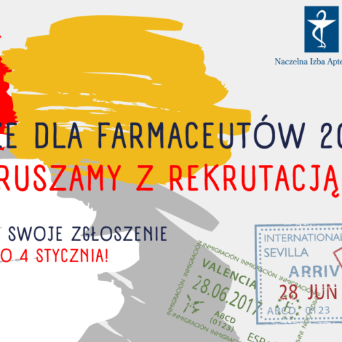 Międzynarodowy program staży dla farmaceutów | Rozpoczęcie rekrutacji 2022