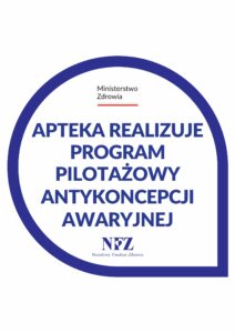 Informacja Dla Aptek Biorących Udział Pilotażu Usług Farmaceuty w Zakresie Zdrowia Reprodukcyjnego