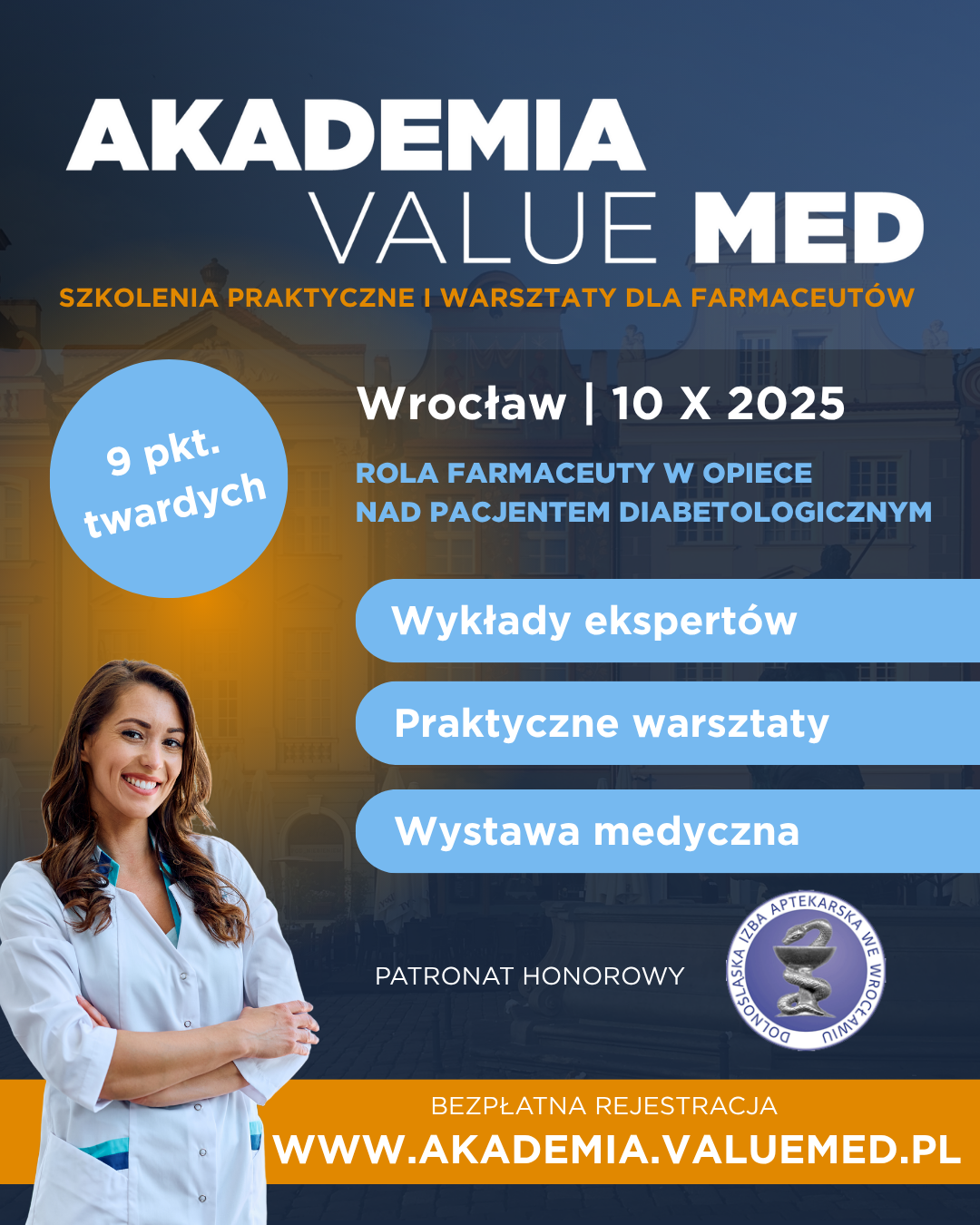 Plakat akdemii Valumed