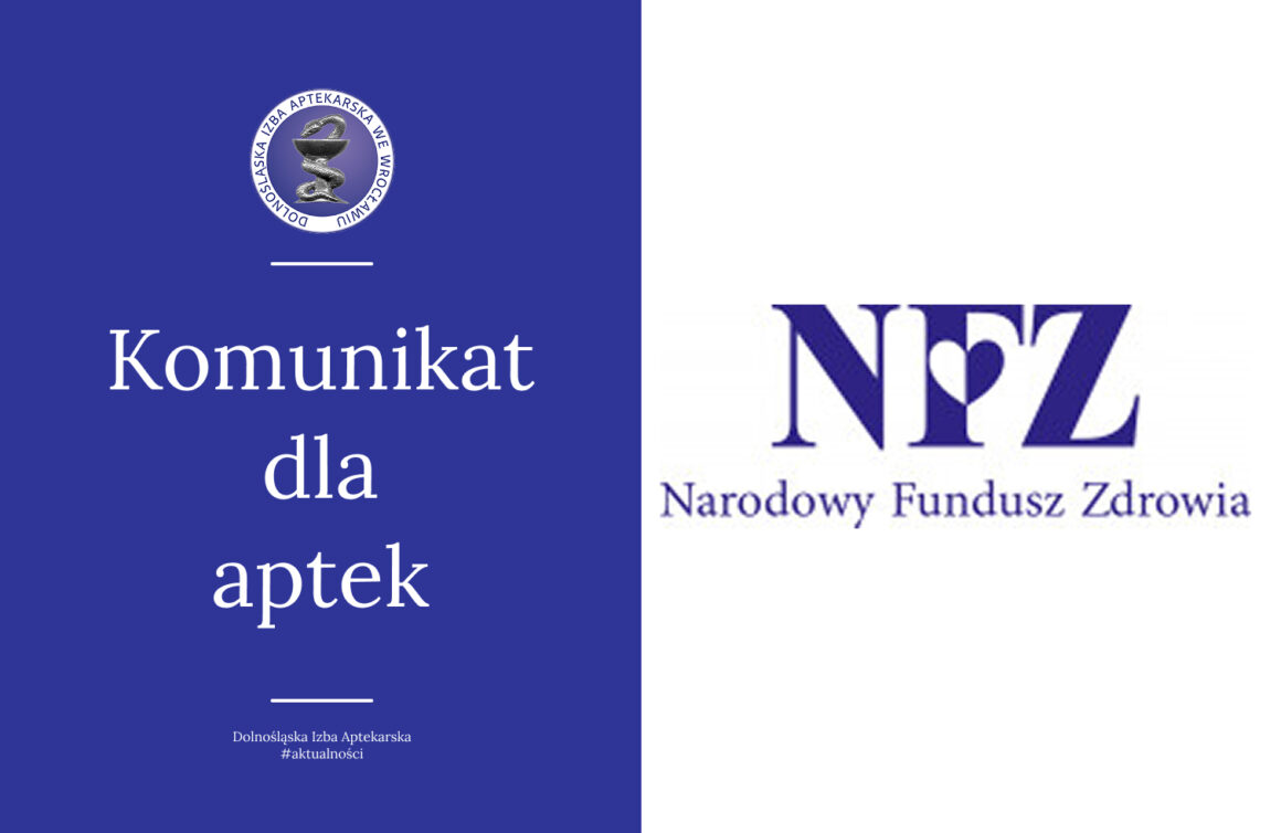 Komunikat dla aptek w sprawie przedłużenia realizacji programu pilotażowego w zakresie usług farmaceuty dotyczących zdrowia reprodukcyjnego
