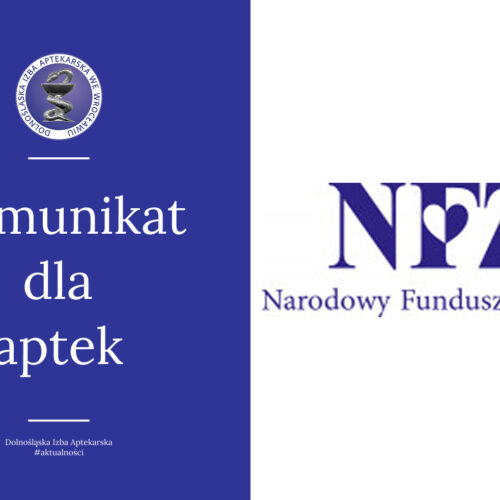 Komunikat dla aptek w sprawie przedłużenia realizacji programu pilotażowego w zakresie usług farmaceuty dotyczących zdrowia reprodukcyjnego
